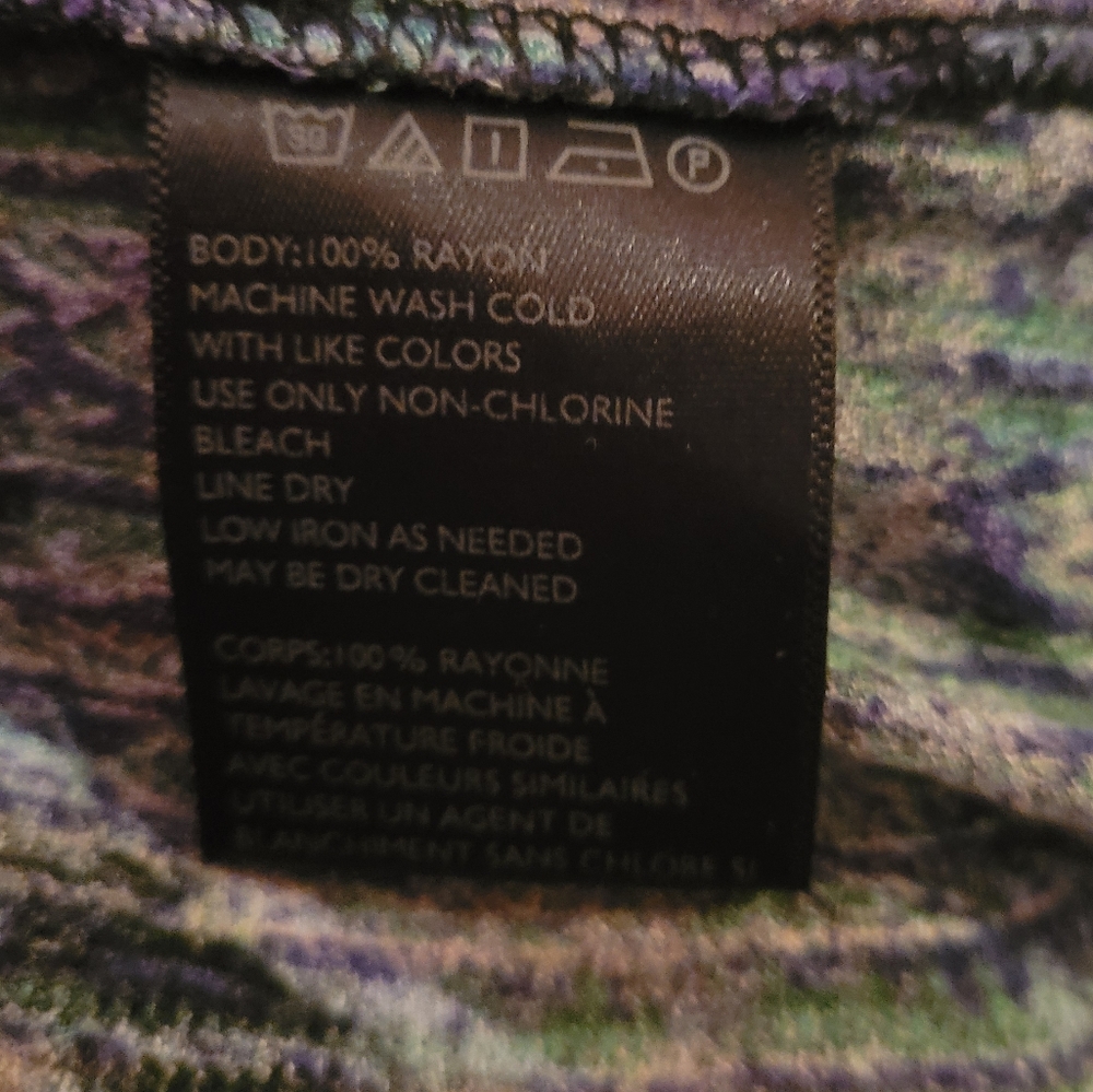 Ecote Multi-Colored Open Back Tank Top - Picture 3 of 5